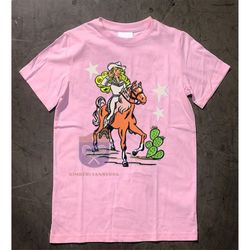 vintage cowgirl graphic shirt, western shirt, country music shirt, pink cowgirl doll shirt, barbie movie shirt, come on