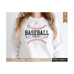 Baseball Mom PNG, Baseball Mom Design, Digital Download, Sublimate Download, Sublimation Design Digital Download,  Graph