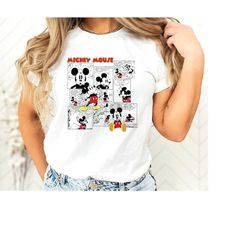 Mickey Mouse Shirt, Mickey Comic Cover Shirt, Disney Retro Shirt, Magic Kingdom Shirt, WDW Shirt, Unisex T-shirt, Disney