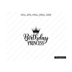 Birthday Queen SVG, Birthday Svg, Birthday Squad, Birthday Girl svg, Birthday, Birthday cut file, Cricut, Silhouette Cut