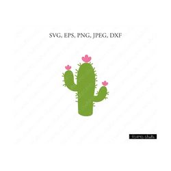 Cactus SVG, Cactus Monogram SVG, Summer Svg, cactus Clip Art, cactus, cactus Print, SVG, Cricut, Silhouette Cut File