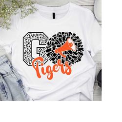Tigers svg, Tiger svg, Tigers Football Svg, Tigers Cheer svg, Tigers,Mascot, School, svg, dxf, eps, png, pdf, sublimatio