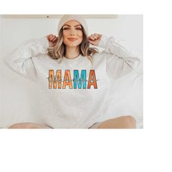 Thankful Mama Sweatshirt | Womens Thanksgiving Tops, Thankful Sweatshirt, Thanksgiving Sweatshirt, Mama Shirt, Gift For
