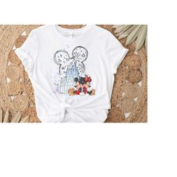 Mickey Minnie Castle Shirt | Disneyworld Shirt | Magic Kingdom Shirt | 50th Anniversary Shirt | Disney Trip Shirt | Vint