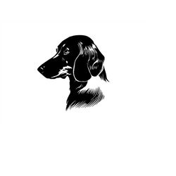 DACHSHUND Dog SVG, DACHSHUND Clipart, Dachshund Svg Files For Cricut, Dachshund Silhouette Svg, Dog svg
