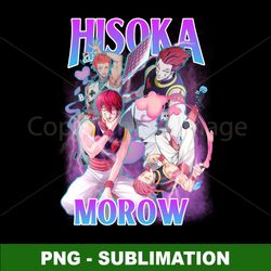 Hisoka Morow - Anime Sublimation PNG - Perfect for Bootleg Lovers