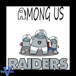Oakland Raiders Among Us NFL Svg, Sport Svg, Oakland Raiders Svg, Raiders Svg, Raiders Among Us Svg, Raiders Fans Svg, R