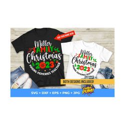 Family Christmas 2023 Svg, Christmas Shirts 2023 Svg, Custom Name Christmas Shirt, Family Christmas Shirts Svg Png