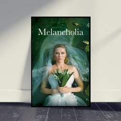Melancholia Movie Poster Movie Print, Wall Art, Room Decor, Home Decor, Art Poster For Gift, Living Room Decor