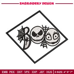 Boo halloween embroidery design, Halloween embroidery, Embroidery file, Embroidery shirt, Emb design, Digital download