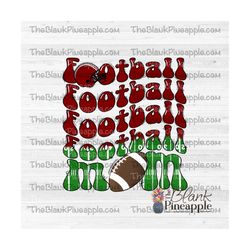 football design png, retro football mom design, maroon football mom png, football sublimation design, football mom png