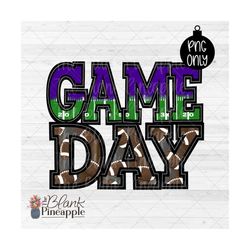 football design png, football game day purple football sublimation design, football design, football game day design