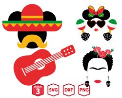 Mexicans SVG, Mexicans Silhouette Svg, Mexico Silhouette Svg