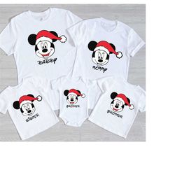 Disney Christmas Shirt, Mickey Christmas Shirt, Minnie Family Shirt, Christmas Trip Shirt, Disneyland Christmas, Disneyw