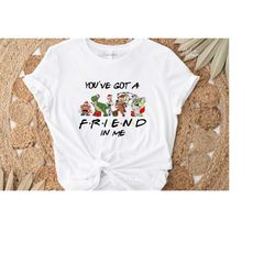 You've Got a Friend In Me shirt, Disney Toy Story Christmas Shirt, Disney Matching Chritsmas Shirt, Disney Kids shirt, T
