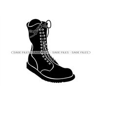 Boot 4 SVG, Boot SVG, Boots Svg, Footwear SVG, Boot Clipart, Boot Files for Cricut, Boot Cut Files For Silhouette, Png,