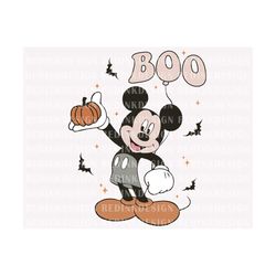 Halloween Mouse SVG, Halloween Svg, Halloween Pumpkin Svg, Spooky Svg, Trick Or Treat Svg, Boo Svg, Instant Download