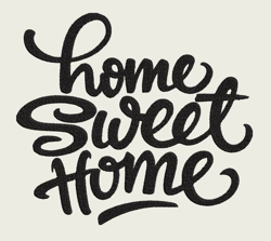 Home Sweet Home | Digital Embroidery Files | .DST .EXP .HUS .JEF .PES .VIP .VP3 .XXX
