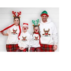 Family Christmas Shirts, Custom Dear Shirts, Family Matching Shirt, Family Reunion Shirt, Matching Group Christmas Shirt