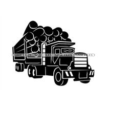 Logging Truck 7 SVG, Truck SVG, Trucking Svg, Logging Svg, Truck Clipart, Truck Files for Cricut, Truck Cut Files For Si