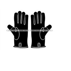 Leather Gloves SVG, Gloves Svg, Leather Gloves Clipart, Leather Gloves Files for Cricut, Cut Files For Silhouette, Png,