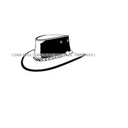 Cowboy Hat SVG, Rancher Hat Svg, Cowboy Hat Clipart, Cowboy Hat Files for Cricut, Cowboy Hat Cut Files For Silhouette, P