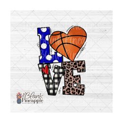 basketball design png, royal blue love basketball png, basketball sublimation design, basketball love design