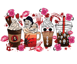 Halloween Coffee Png - Harry Fall coffee PNG - Villains Latte - Fall latte png - Horror Movie Inspired Coffee - PNG file
