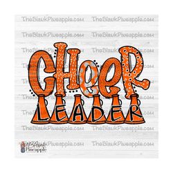 Cheer Design PNG, Doodle Cheerleader Megaphones in Orange PNG, Cheerleading design, Cheer sublimation design png