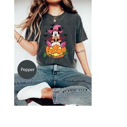 Minnie Boo Halloween Comfort Colors Shirt, Minnie Mouse Spooky Shirt, Disney Shirt, Disney Spooky Shirt, Minnie Hallowee