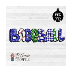 baseball design png, baseball blue doodle text, baseball sublimation design, baseball png, baseball shirt design