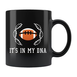 football coffee mug, football mug