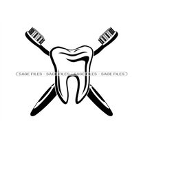dental logo svg, dentist logo svg, tooth logo svg, brushing teeth svg, clipart, files for cricut, cut files for silhouet
