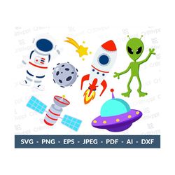 Space SVG,Cute Space Astronaut SVG, Astronaut Png,Cut Files for Cricut,Couple Svg,Silhouette,Clipart Png, Astronaut cut