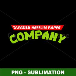 Dunder Mifflin Logo PNG Digital Download - Sublimation for Paper Lovers - Bring the Office to Life