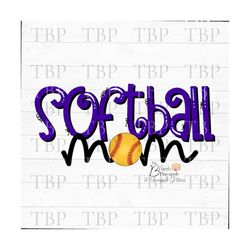 softball design png, softball mom in purple png, softball sublimation design png, softball mom sublimation design, softb