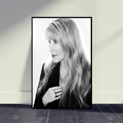 Stevie Nicks Young Art Music Poster Wall Art, Living Room Decor, Home Decor, Art Poster For Gift
