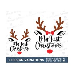 my first christmas svg, baby first christmas svg, baby first xmas svg, christmas svg,christmas shirt svg,my 1st christma