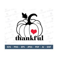Thankful svg, Fall Pumpkin SVG, Thankful Pumpkin svg, Fall Svg, Funny Thanksgiving Svg, Fall Thanksgiving, Pumpkin Svg,