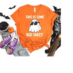 Boo sheet Shirt, Funny Halloween Shirt, Cute Shirt Halloween, Halloween Shirt For Women, This Is Boo Sheet Shirt, Spooky