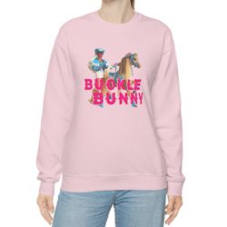 buckle bunny crewneck | buckle bunny sweatshirt | western outfit | retro 90's doll shirt | rodeo girl aesthetic | funny