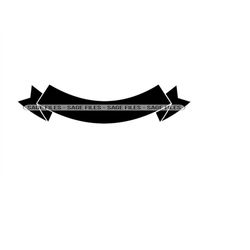 Ribbon 4 SVG, Ribbon Svg, Decorative Svg, Banner Svg, Ribbon Clipart, Ribbon Files for Cricut, Ribbon Cut Files For Silh