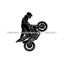 Freestyle Motocross 6 SVG, Dirt Bike Svg, Stunt Bike Svg, Motocross Clipart, Motocross Files for Cricut, Cut Files For S