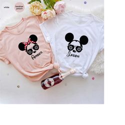 Disney Mickey Couple Shirt, Custom Mickey Shirt, Mickey Mouse Shirt, Minnie Mouse Shirt, Disney Group Shirts, Disney Min