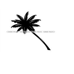 Palm Tree SVG, Palm Tree SVG, Tropical Svg, Palm Tree Clipart, Palm Tree Files for Cricut,Palm Tree Cut Files For Silhou