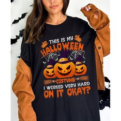 Happy Halloween Pumpkin T Shirt, Funny Halloween Shirt, Happy Halloween T-Shirt, Halloween Tshirt, casual shirts