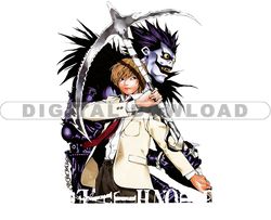 Light Yagami Png, Anime Tshirt Design Bundle, Manga Design Bundle, Anime Svg Digital File 08
