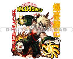 My Hero Academia Svg, Anime Tshirt Design Bundle, Manga Design Bundle, Anime Svg Digital File 12