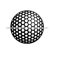 golf ball 3 svg, golf ball svg, golf svg, golf ball clipart, golf ball files for cricut, golf ball cut files for silhoue