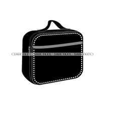 Lunchbox 3 SVG, Lunchbox SVG, Lunchbox Clipart, Lunchbox Files for Cricut, Lunchbox Cut Files For Silhouette, Png, Dxf